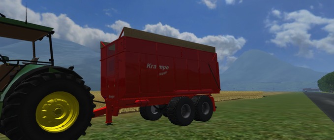 FS 2011 Krampe Muldenkipper v fifth wheel Mod für Farming Simulator 2011